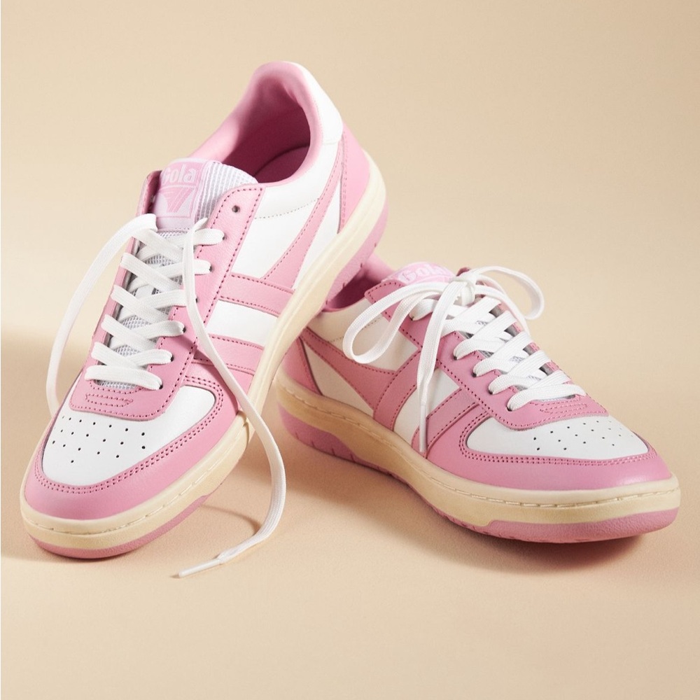 NWT Gola Pink and White Sneakers sz 8/39
